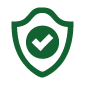 icon green safe secure